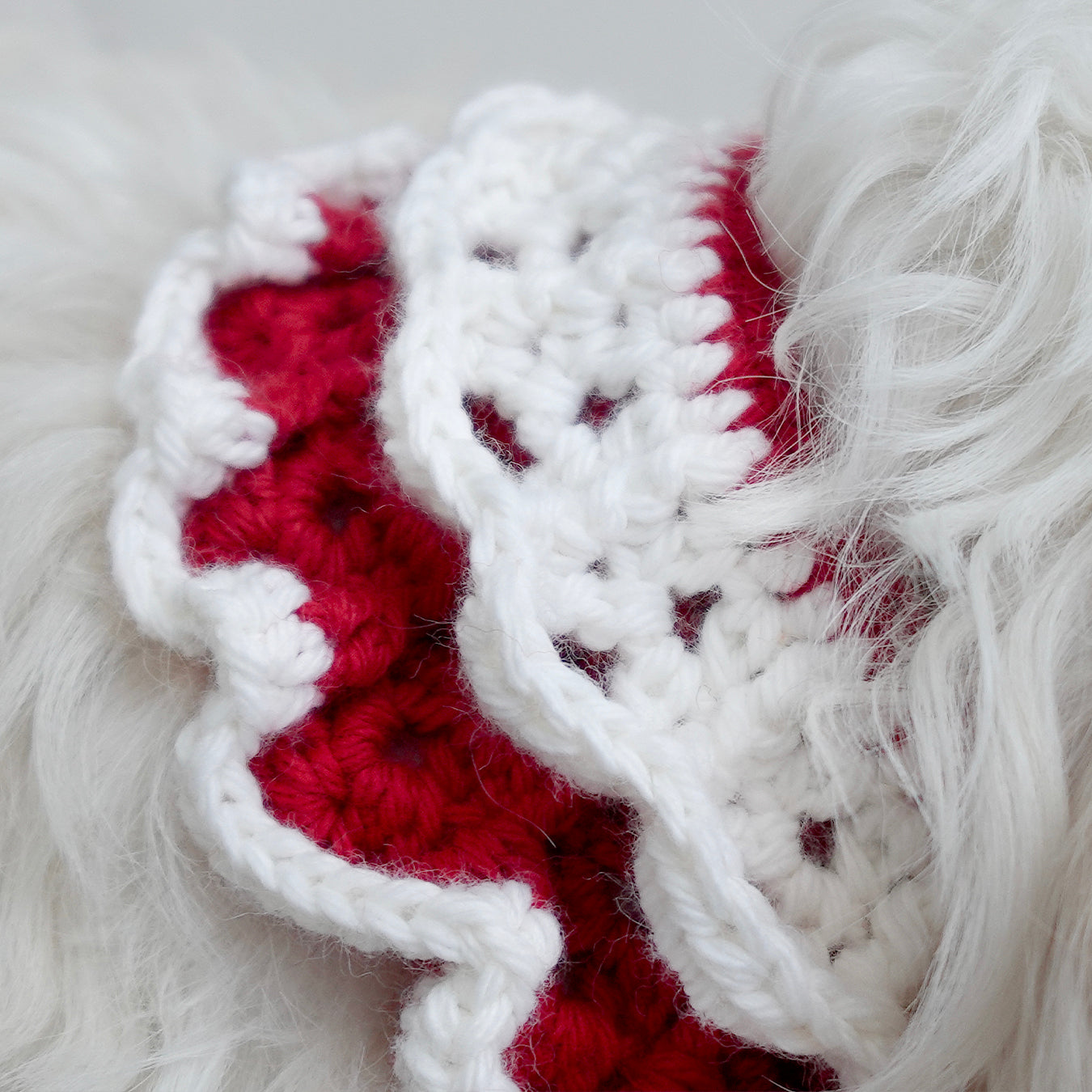 Crochet Collar, Strawberry Shortcake